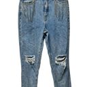 Simple Society  sparkly fringe Straight Super High Rise Jeans Size 5/27 western Photo 0