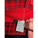 Counterparts Vintage 90's  Plaid Corduroy Bermuda Shorts Pleated Belted Red Blue Photo 6