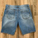 Bermuda Rustic Blue Distressed Denim  Shorts Women’s Size 32 Photo 1