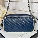 Gucci GG Marmont Diagonal Quilted Leather Small Shoulder Bag Photo 2