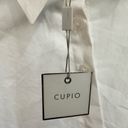 cupio  long sleeve tunic dress layering lagenlook oversized fall size M white NWT Photo 8