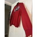 Fanatics Women’s Small Red Tampa Bay Buccaneers Hoodie Fleece Football Pullover Photo 3