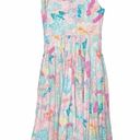 Hunter Bell  Braden Dress in Painterly Rainbow Print Size 4 Photo 3