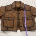 Source Unknown  Dusika Grained Faux Leather Jacket Photo 7