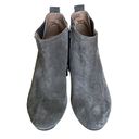 Vionic  Ankle Boots Womens 7 Gray Paloma Suede Wedge Heel Bootie Comfort Shoes Photo 2