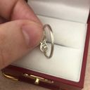 infinity Cubic Zirconia  Sign Sterling Silver Ring Photo 3