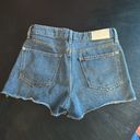 Mango  Denim Cut-Off Shorts size 2 Photo 3