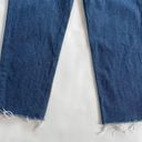 Wild Fable High Waisted Straight Leg Ankle
Crop Raw Hem Denim Jeans Med Blue — 0 Photo 12