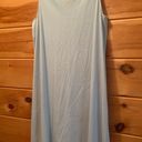 Vanity Fair Women’s  Blue Nylon Gown Medium Sleeveless Chemise Photo 5