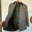 Houndstooth Vintage  Blazer Jacket Photo 9