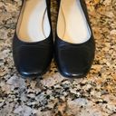 Everlane  THE DAY HEEL Black Italian Leather Shoes Slip On Dress Career Size 8 Photo 1