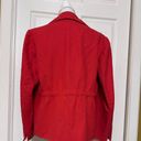 Coldwater Creek  Red Blazer Jacket size 16; excellent condition Photo 3