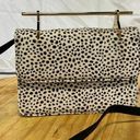 M2Malletier La Fleur Du Mal Leopard Calf Hair Shoulder Clutch Bag White/Black Photo 0