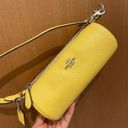 Coach Silver/Retro Yellow Nolita Barrel Bag Pebble Leather #CP 474 Photo 0