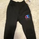 Champion New  Black Reverse Weave Joggers s Photo 1