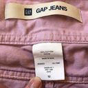 Gap jeans pink jean skirt size 10. Photo 4