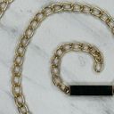 The Bar Gold Tone Lightweight Skinny Metal Chain Link Belt OS One Size Photo 10