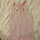 Lululemon Light Pink Strawberry Milkshake Swiftly Tech Tank Top Photo 0