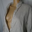 CP Shades  Linen Open Neck Lagenlook Tunic Blouse S Photo 1