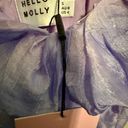 Hello Molly Dress-TEACHING STYLE MINI DRESS LILAC Sz M Photo 4