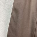 Talbots  Womens‎ Stretch Wool Skirt Pleated Size 6 Brown Made in Japan Career Photo 4