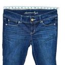 American Eagle  Women's Slim Boot Jeans Stretch Dark Wash Denim Size 10 Short Photo 8