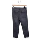 J.Crew  Vintage Straight Jean with Cut Hem in Asphalt Wash Black AS171 Size 26 Photo 2