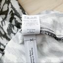 J.Crew  Linen Blend Short Sleeve Romper w/ pockets in Black White Ikat Print, XS Photo 14