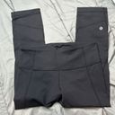 Lululemon black cropped leggings Photo 1