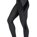 Avia  Black Velour Accent Leggings Yoga Athletic Workout Pants Women’s Xl 16 18 Photo 0