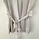 st. john's bay SJB Tie waist cardigan Vest Size Medium NEW Photo 3