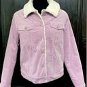 Forever 21 periwinkle/ parka jacket- size medium Photo 0