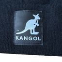 Kangol x H&M Beanie Pom Pom Black White Logo Knit Hat Ribbed Ski Cap Photo 2