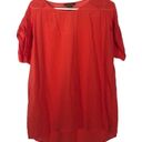 Tommy Bahama Tommy Bahamas Silk High Low Blouse Short Cuffed Sleeve Women’s Medium Photo 7