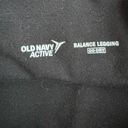 Old Navy  Active Bike Shorts Black Small Balance Legging Go Dry Photo 4