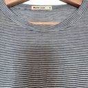 Marine layer  Striped Tencel lightweight short sleeve T shirt size M‎ Photo 2