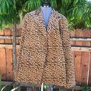 Good American  Leopard Print Blazer size 5 Photo 1