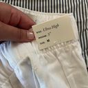 Abercrombie & Fitch  Linen White Ultra High Waisted Shorts Photo 1