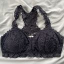 Maurice's Maurice’s Black Floral Bralette Photo 0