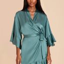 Birdy Grey Kenny Ruffle Satin Robe Photo 0