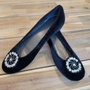 Gap  Velvet Flats with Beaded Design Size 8 Photo 9