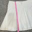 Ralph Lauren NWT Lauren  White Embroidered Eyelet A-Line Skirt Size 14 Photo 7