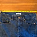 Loft  Women's Dark Wash High Rise Zip Fly Skinny Jeans Size 6 Photo 6