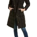 Cole Haan  Signature Black Down Midi Length Puffer Coat XS Classic Minimalist Photo 0