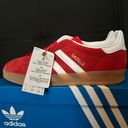 Adidas Gazelle Shoes Red Photo 2