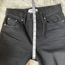 Pistola NWOT  Black Raw Hem Ripped Knee Distressed High Waist Jeans Sz 24/25 Photo 7