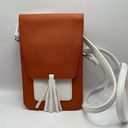 Harper K. Carroll Accessories  Phone Crossbody Bag in Orange Photo 0