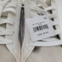 American Eagle  Outfitters Womens 8 White & Plaid Sneaker Shoes Photo 7