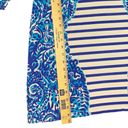 Lilly Pulitzer  Nila Brilliant Blue Moon Jellies Dress L Beach Resort Vacation Photo 4