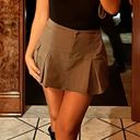 Oak + Fort Army Green Mini Skirt Photo 0